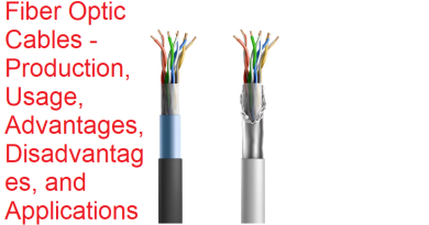 Fiber Optic Cables - Production, Usage, Advantages, Disadvantages, and Applications